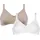 NATURANA Soft-BH Classics Beige/Weiß 80D