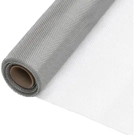 vidaXL Fliegengitter Edelstahl 80 x 500 cm Silber