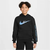 Nike Sportswear Fleece-Hoodie für ältere Kinder - Schwarz, XS