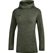Jako Kapuzenpullover Hoodie Khaki Meliert 44
