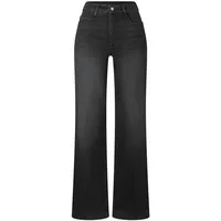 MAC HOSEN Mac Dream Wide Leg Jeans in schwarzer