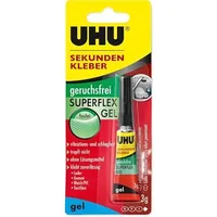 UHU Sekundenkleber Superflex Gel 3,0 g