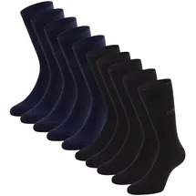 Cinque Business-Socken 10er Pack Schwarz/Dunkelblau 43-46