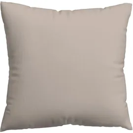 schlafgut Kissenbezug Woven Satin 80 x 80 cm Beige