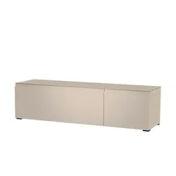 TV Board ¦ creme ¦ Maße (cm): B: 160 H: 43 T: 45