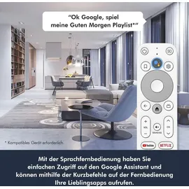 Homatics Box R 4K Plus Android TV Mediaplayer (4K UHD, HDR, WiFi 6, Bluetooth, Sprachfernbedienung)