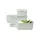 Mepal Easyclip 3tlg. Kunststoff Weiß S (Small)