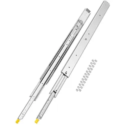 VEVOR Schubladenschienen Schubladenführungen Teleskopschienen 1117mm 226kg
