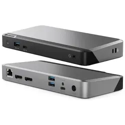 Alogic MX2 USB-C Dual Display DP Alt. Mode Dockingstation – mit 65 W Stromversorgung