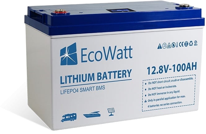  Batterie Lithium 12,8V 100ah 