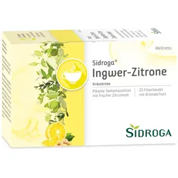 SIDROGA Wellness Ingwer-Zitrone Tee Filterbeutel