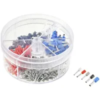 TRU Components TC-11599328 Aderendhülsen-Sortiment 0.5 mm2, 0.75 mm2, 1