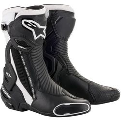 SMX Plus v2 Motorradstiefel schwarz / weiß 46