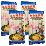 Chunsi Weizennudeln, (Tomoshiraga Somen) (1 x 400 g Packung) (Packung mit 4)