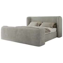 MKS Emora Classic Duo 180 x 200 cm Hellgrau Strukture
