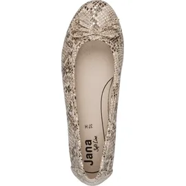 Jana Damen Ballerina Vegan 8-22164-41 Ballerinas, BEIGE 37 EU