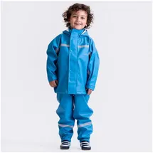 BMS Regenjacken Unisex Blau 86