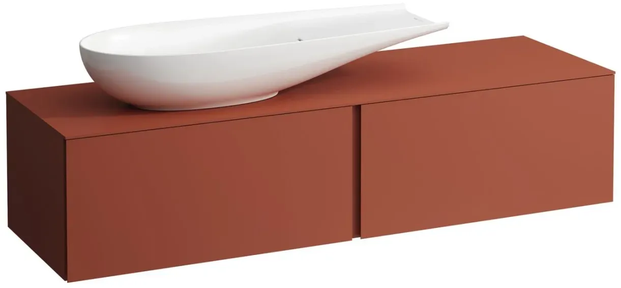 LAUFEN Waschtischunterschrank und Waschtischplatte ALESSI 500x1600x370 H4303420972691