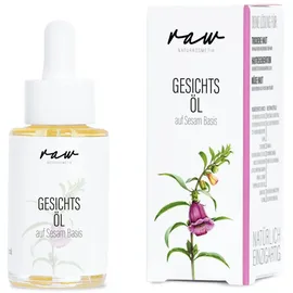 raw naturkosmetik raw Gesichtsöl Sesam 30 ml
