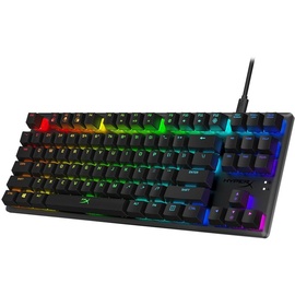 Kingston HyperX Alloy Origins Core RGB Mechanische Gaming Tastatur, Tenkeyless, Red switches (US layout), Schwarz