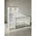 KADIMA DESIGN Großer Schreibtisch mit Regal, Puristisches Design,