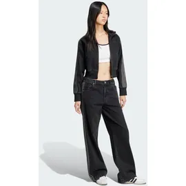 adidas Adicolor Denim 3-Streifen Trainingshose - True Black Denim - 31-32