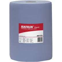 Katrin Classic XXL 2 blue laminated 38x36 cm Rolle mit 500 Blatt