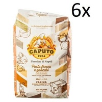 6x Farina Molino Caputo Pasta fresca e gnocchi Napoli Mehl "00" 1kg
