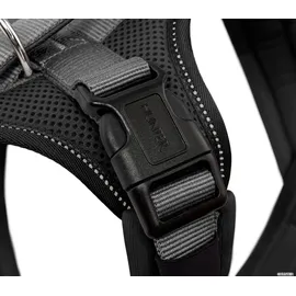 Hunter Maldon Up Hundegeschirr Schwarz/Grau S-M