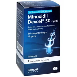 Minoxidil Dexcel 50mg/ml zur Anwendung auf der Kopfhaut Männer