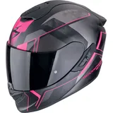 Scorpion EXO-1400 Evo II Intensio, Helm, matt-schwarz-pink - Matt Schwarz/Pink - XS