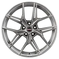 Borbet QX Hyper Black Silver 8.5x20 ET 45 5/108