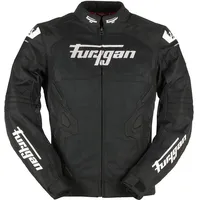 Furygan Atom Vented Evo, Textiljacke - Schwarz/Weiß - L