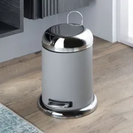 Home4You Treteimer 5 l Grau