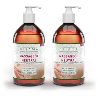 TK Thaispa 1L Massageöl Neutral für Massage, Wellness, Physiotherapie, SPA etc. in Pharma Qualität (1L)