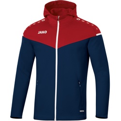 JAKO Champ 2.0 Kapuzenjacke marine/chili rot M
