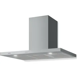 Klarstein Limelight Wandhaube 90 cm Silber