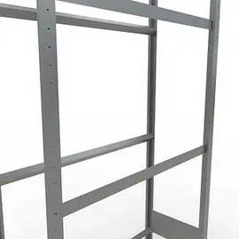 Schulte Reifenregal 20770 silber 110,0 x 40,0 x 200,0 cm
