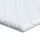 vidaXL Kokosnuss Topper Weiß 80 x 200 cm Jacquard-Stoff