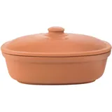 Römertopf MEDI Brot-Frische-Topf oval terracotta