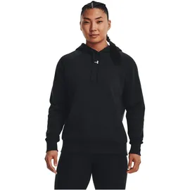 Under Armour Rival Fleece Hoodie Damen 001 black/white 30