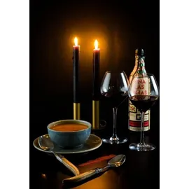 Laguiole Style de Vie Suppenlöffel Luxury Line, 6-teilig, Olivenholz