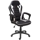 Mendler HWC-F59 Gaming Chair schwarz/weiß