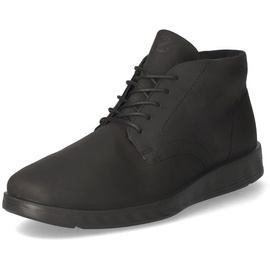 ECCO Herren S LITE HYBRID Mid-Cut Boot, Black, 44 EU