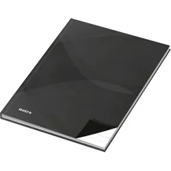 Notizbuch - A5, Hardcover, liniert, 96 Blatt, schwarz