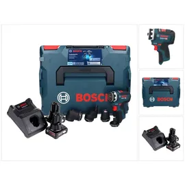 Bosch GSR 12V-35 FC Professional inkl. 2 x 6,0 Ah + Ladegerät + L-Boxx