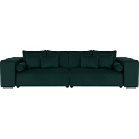 INOSIGN Big-Sofa »Aliya«, incl. Bettfunktion und Bettkasten, Breite 290 cm,incl. Zierkissen blau