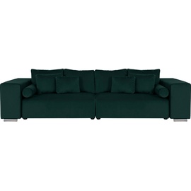 INOSIGN Big-Sofa »Aliya«, incl. Bettfunktion und Bettkasten, Breite 290 cm,incl. Zierkissen blau