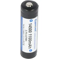 KEEPPOWER Akku 14500 mit 3,7 Volt Spannung und 1100mAh Kapazität, Li-Ion-Akku PCB geschützt P1450C3