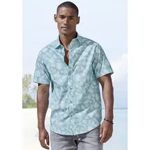 Beachtime Hawaiihemd Regular Fit Blau XXL